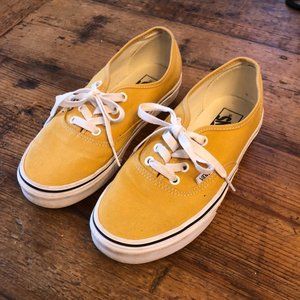 Vans Authentic in Yellow Women's Size 7.5